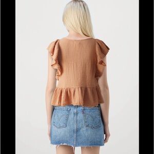 American Eagle Button Up Tank Top